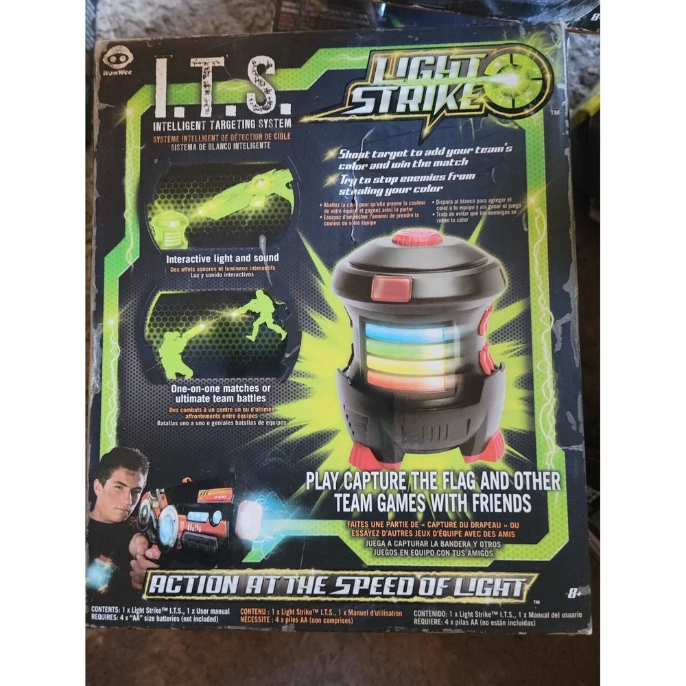WowWee Light Strike Lazer Tag Large‎ Set 19 pcs Bundle for 4 players plus extras